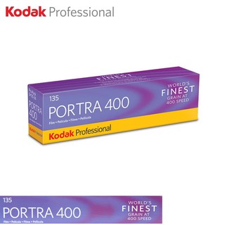 ฟิล์มสี KODAK PORTRA-400 35mm-36exp colornegative film ( 1  กล่อง 5 ม้วน )