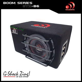 MASSIVE BOOM SERIES SUBWOOFER ตู้พร้อมลำโพงซับวูฟเฟอร์ ขนาดดอก 6.5นิ้ว กำลังขับ 250W MASSIVE BOOM SERIES รุ่น GTX-B6