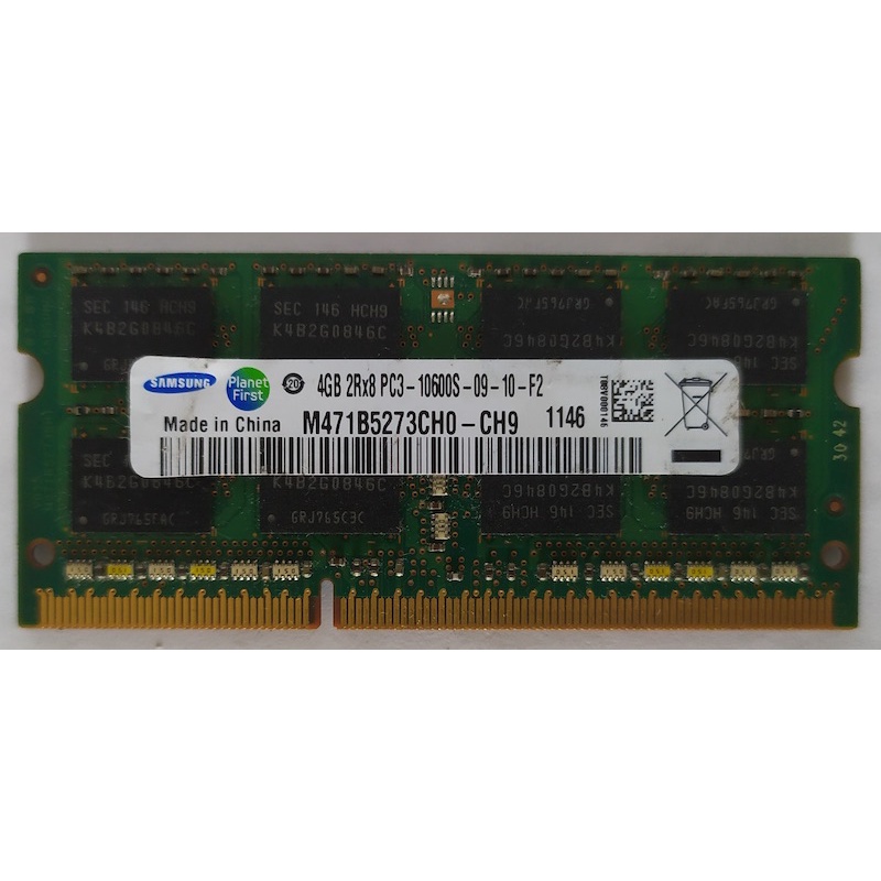 RAM 4GB Samsung PC3-10600S M471B5273CH0-CH9 61FF33C3