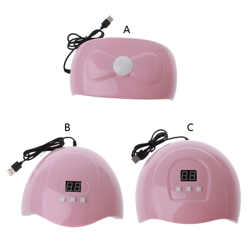 เครื่องเป่าเล็บยูวีเรซิ่น 30s 60s 90s 54W ชาร์จ Usb