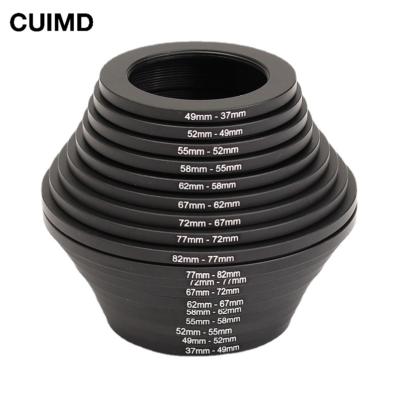 18pcs Camera Lens Filter Step Up amp Down Ring Adapter for Canon Nikon