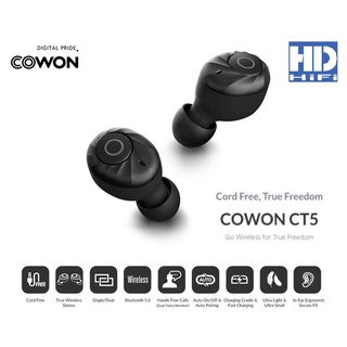 COWON Earphone รุ่น CT5 Black