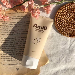 Amill Super Grain Foam Cleansing 100ml.