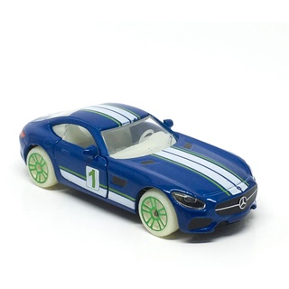 Majorette Mercedes Benz AMG GT - GITD no.1 - Blue Color /Wheels D5SWG /scale 1/60 (3 inches) no Package