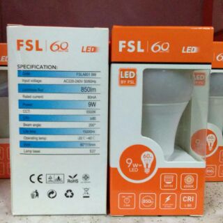 หลอดไฟ LED 9w - 13w D/L FSL (1ดวง) -ซื้อ200-ลดอีก100บาทโค๊ด WELNEW100