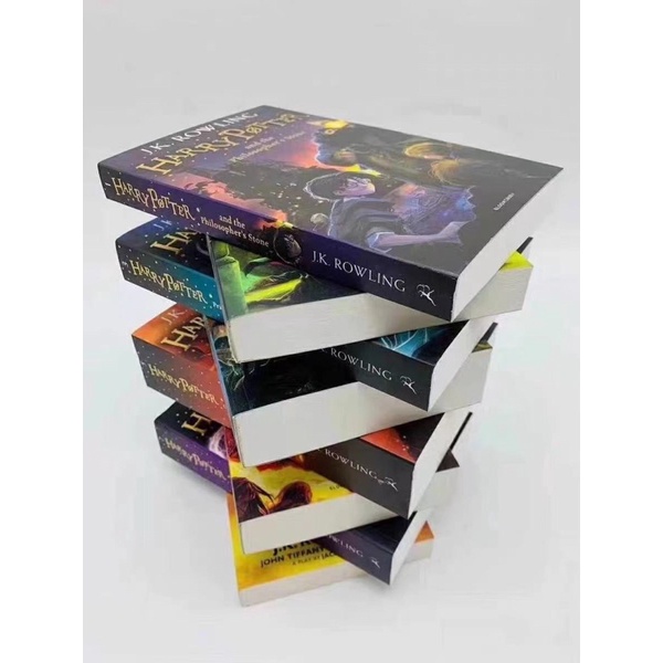 Harry Potter 8-Book Set ,English Novels by J.K. Rowling | แฮร์รี่ พอตเตอร์ ครบชุด 8 เล่ม นิยายภาษาอังกฤษ ราคา ถูกที่สุด ดีลบีเคเค แกลเลอรีภาพที่ 3