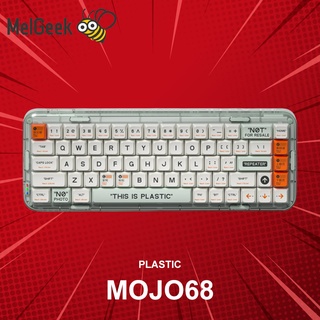 คีย์บอร์ด Melgeek Mojo68 Plastic (ภาษาอังกฤษ) ประกันศูนย์ 1 ปี