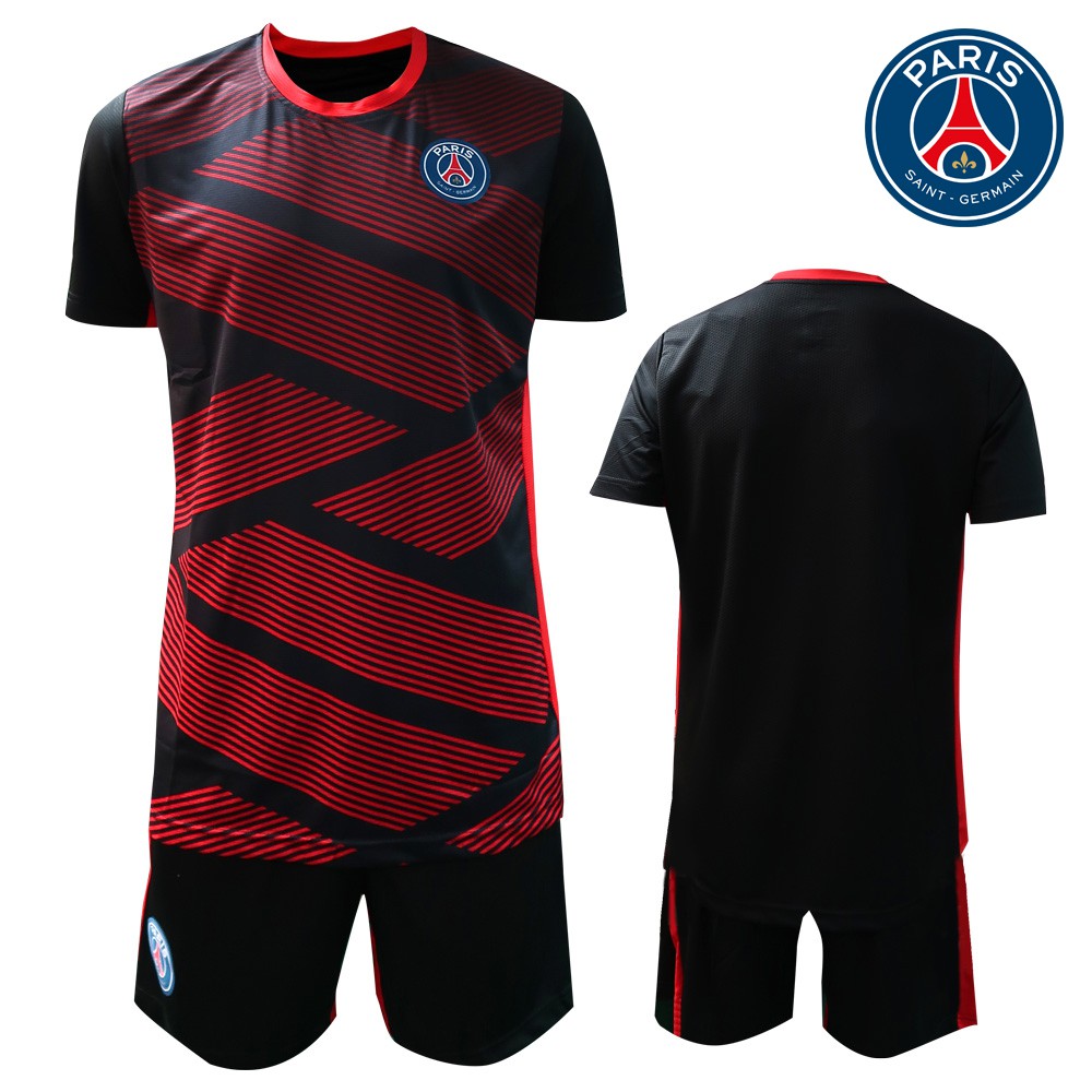 Paris Saint-Germain ชุดฟุตบอลปารีสแซ็ง-แฌร์แม็ง ลิขสิทธิ์แท้ D005FS สีแดง