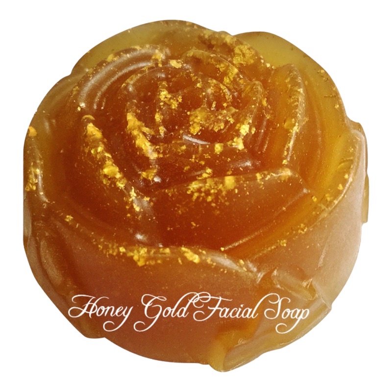 สบู่น้ำผึ้งทองคำ Seraphiel : Honey gold facial Soap เซราเฟล สบู่ล้างหน้า ฮันนี่ โกลด์