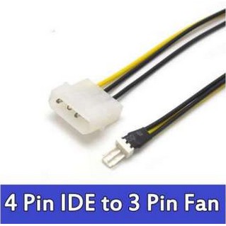 ลดราคา สายแปลง Power 4 Pin IDE ไปเป็นไฟ 3Pin สำหรับพัดลม CPU หรือพัดลม Case (4-pin Molex / IDE to 3 pin CPU fan) #ค้นหาเพิ่มเติม แบตเตอรี่แห้ง SmartPhone ขาตั้งมือถือ Mirrorless DSLR Stabilizer White Label Power Inverter ตัวแปลง HDMI to AV RCA