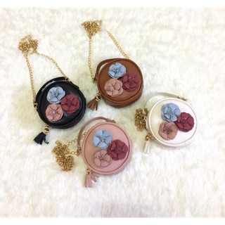 👛กระเป๋าจิ๋ว👛เหลือสีขาว,ดำ