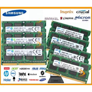 แรมหน่วยความจําแล็ปท็อป โน้ตบุ๊ก Samsung 4GB 8GB 2Rx8 DDR3 8500S 10600 12800 1333MHz 1066MHz 1600MHz