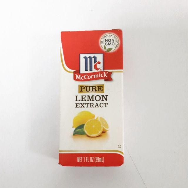 McCormick Pure Lemon Extract 29ml. กลิ่นเลมอน แต่งกลิ่นรสธรรมชาติ