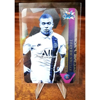 KYLIAN MBAPPE การ์ดฟุตบอล TOPPS CRYSTAL UEFA SEASON 2019/20 ( UCL MASTER )