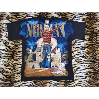 NIRVANA BOOTLEG OVP เสื้อโอเวอร์ปริ้น งานใหม่ฟอกเก่า ผ้า cotton 100% ป้ายดาบแดง