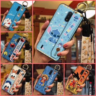 New Anti-knock Phone Case For Nokia C2 Tava Phone Holder Original Wrist Strap Shockproof New Arrival Cover Cute