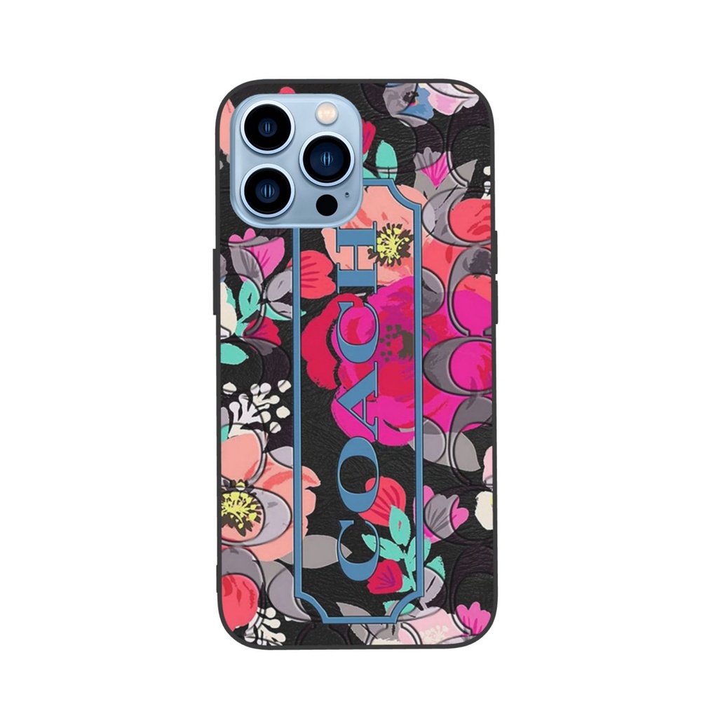สต็อกพร้อม! รูปแบบใหม่ COACH Iphone Anti-drop โทรศัพท์มือถือกรณีเหมาะสําหรับ Iphone 13 Promax 11 15 16 Pro Max 14 Pro