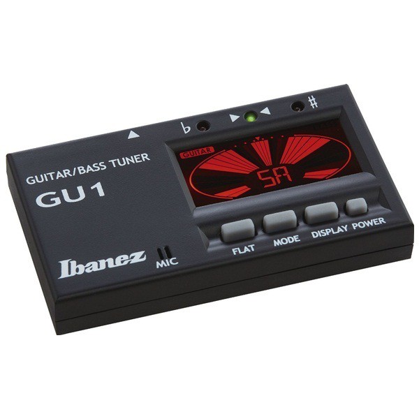 Ibanez Guitar/Bass Tuner เครื่องตั้งสายสำหรับกีต้าร์ และเบส รุ่น GU1