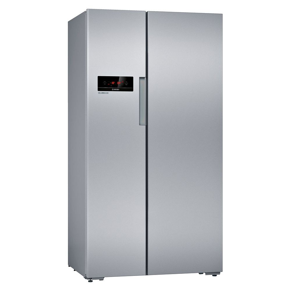 ตู้เย็น ตู้เย็น SIDE BY SID BOSCH KAN92VS30I 21คิว สีเงิน ตู้เย็นและตู้แช่แข็ง เครื่องใช้ไฟฟ้า SBS REF BOSCH KAN92VS30I