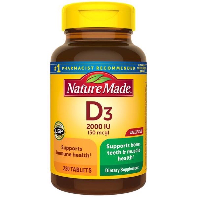 Nature Made D3 2000 ( 50 mg )