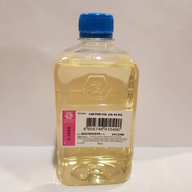✅น้ำมันละหุ่ง(Castor Oil)แบบCosmetic Gradeสำหรับทำสบู่ เครื่องสำอาง
