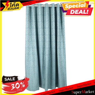 ผ้าม่าน EYELET HOME L&amp;S LORCA UV 270X220 ซม. สีฟ้า ผ้าม่านประตู EYELET CURTAIN HOME L&amp;S LORCA UV 270X220CM CYAN