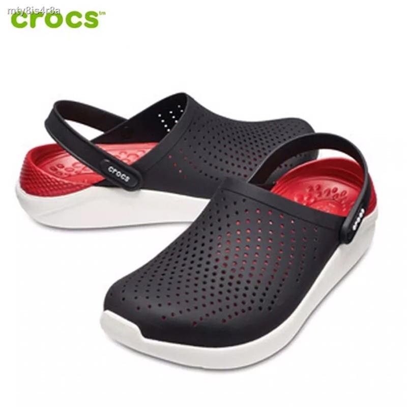 2021Crocs LiteRide Clog แท้ หิ้วนอก ถูกกว่าshop Crocs Literide Clog Original 100% Unisex Basic Crocs shoes