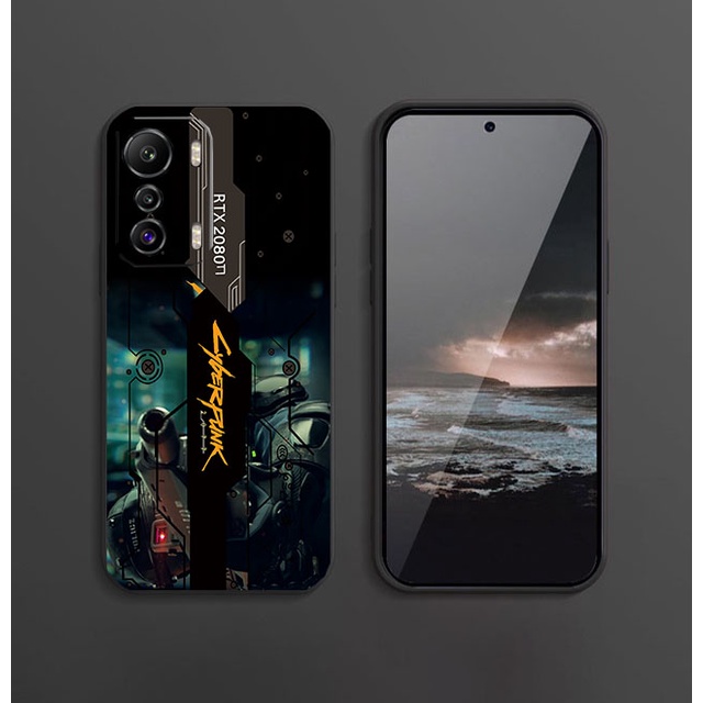 ปลอกซิลิโคน infinix Zero 5G X6815 X6815B 2022 X6815C 2023 Zero Ultra Zero 20 4G 5G Case Cyberpunk Soft Back Cover - รูปที่ 5
