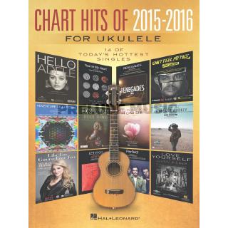 CHART HITS OF 2015-2016 FOR UKULELE 14 of Todays Hottest Singles (HL00156246)