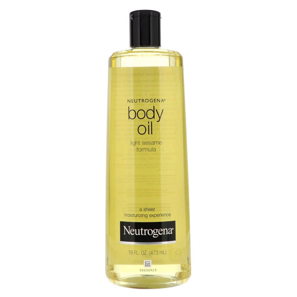 Neutrogena Body Oil, Light Sesame Formula 16 fl oz (473 ml) | Shopee  Thailand