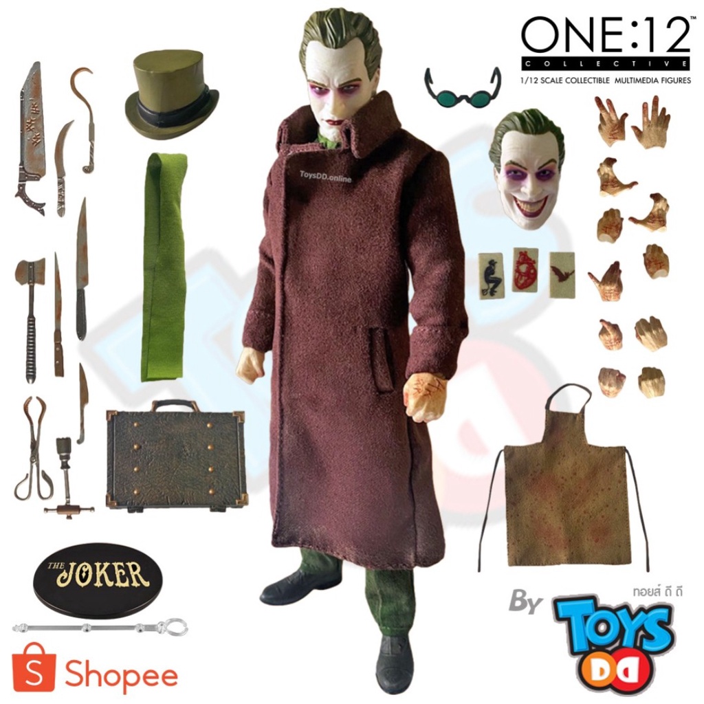 Mezco One:12 The Joker Gotham by Gaslight - Deluxe Edition | Shopee Thailand