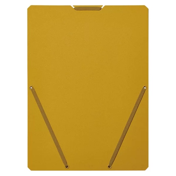 KING JIM SAND IT Document holder A4 vertical YE (KJ2572-YE) /แฟ้มจัดระเบียบเอกสาร ขนาด A4 แนวตั้ง สีเหลือง รุ่น SAND IT