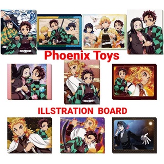 ดาบพิฆาตอสูร กระดานสกรีนผ้าใบ Kimetsu no yaiba illustration board (ichiban kuji prize D)