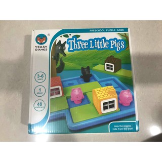 พร้อมส่ง !!! ลูกหมูสามตัว (Three Little Pigs) น่าเล่น งานจีนคุณภาพดีมาก!!!