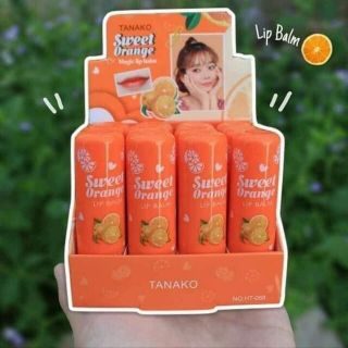 HT-068 Tanako ลิปมันเปลี่ยนสีสูตรส้ม sweet orang(ยกกล่อง12ชิ้น)​