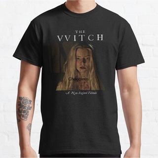 แขนสั้นcrew neckขายดี เสื้อยืดลําลอง แขนสั้น พิมพ์ลาย THE VVITCH THE WITCH Thomasin BCbmll59NDgope74 สไตล์คลาสสิก สําหรั