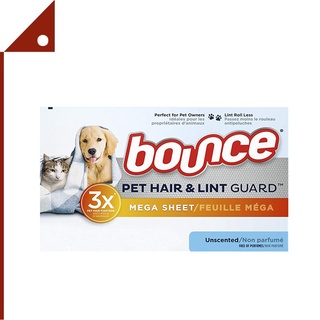 Bounce : BOUPHL-120 แผ่นอบผ้า Pet Hair and Lint Guard Mega Dryer Sheets, 120 Count