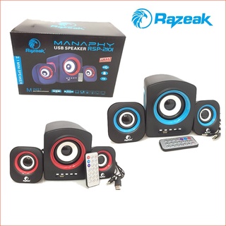 Razeak ลำโพง manaphy usb speaker รุ่น RSP-2101 (ลำโพง Bluetooth)