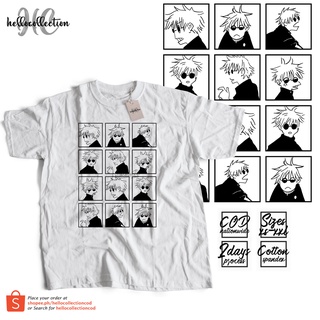 Jujutsu Kaisen - Gojo Faces Cutie Anime Shirt เสื้อยืด