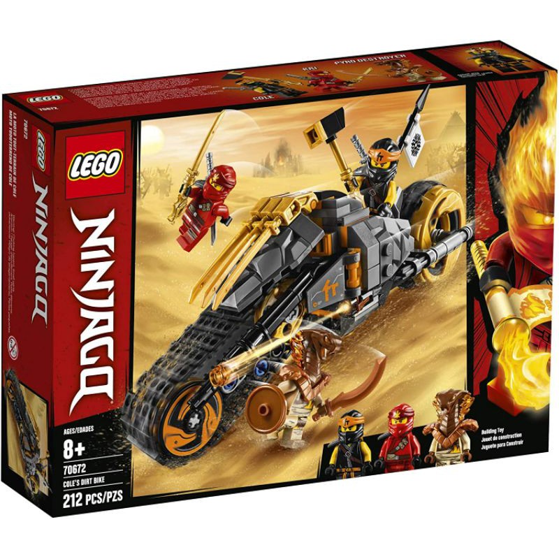 "Sale"LEGO Ninjago 70672 Cole’s Dirt Bike เลโก้แท้