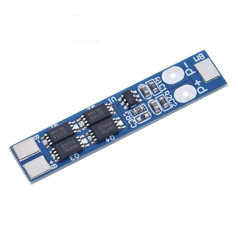 Bms 2S 7.4V 8.4V 8A 18650 บอร์ดป้องกันชาร์จแบตเตอรี่ รูปที่ 6