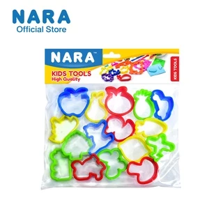 NARA Kids Tools แม่พิมพ์พลาสติก สำหรับดินน้ำมัน ดินเบา แป้งโดว์ โฟมปั้น ดินปั้นทุกชนิด (เลือกชุด)