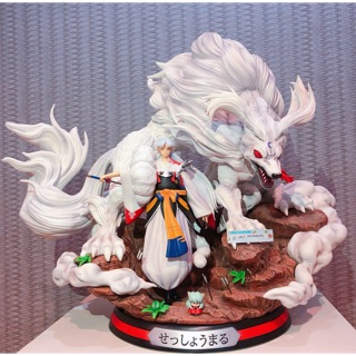 Sesshomaru Resin ฟิกเกอร์ เซทโชมารู จาก อินุยาฉะ เทพอสูรจิ้งจอกเงิน ขนาดใหญ่ Inuyasha