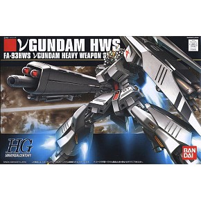 HG FA-93HWS Nu Gundam (Heavy Weapon System Equipment Type) (HGUC) BANDAI 4573102573971 1100