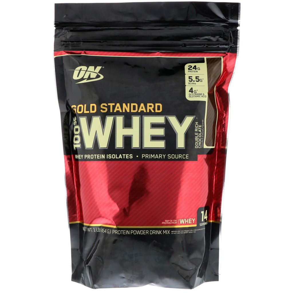 Optimum Nutrition Gold Standard 100 Whey Double Rich Chocolate 1