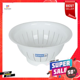 ตะแกรงล้างผัก กลม MICRONWARE 5127 สีขาวVEGGIE COLANDER MICRONWARE 5127 WHITE