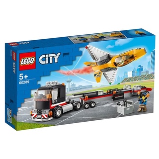 60289 : LEGO City Airshow Jet Transporter (กล่องมีตำหนิเล็กน้อย)