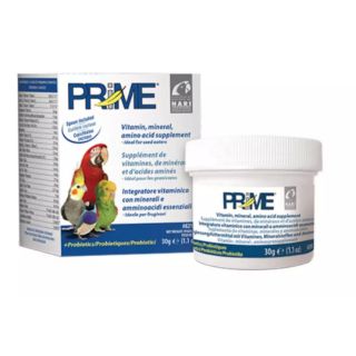 Prime 30 กรัม วิตามินรวม เสริมวิตามินและแร่ธาตุ สำหรับนกทุกสายพันธุ์