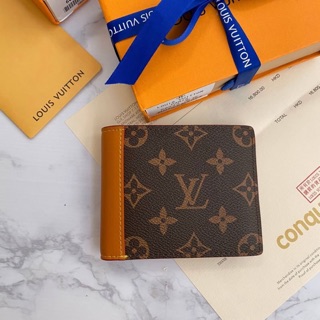 Lv wallet hiend กระเป๋าเงิน ใบสั้น ภาพงานขายจริง full box set