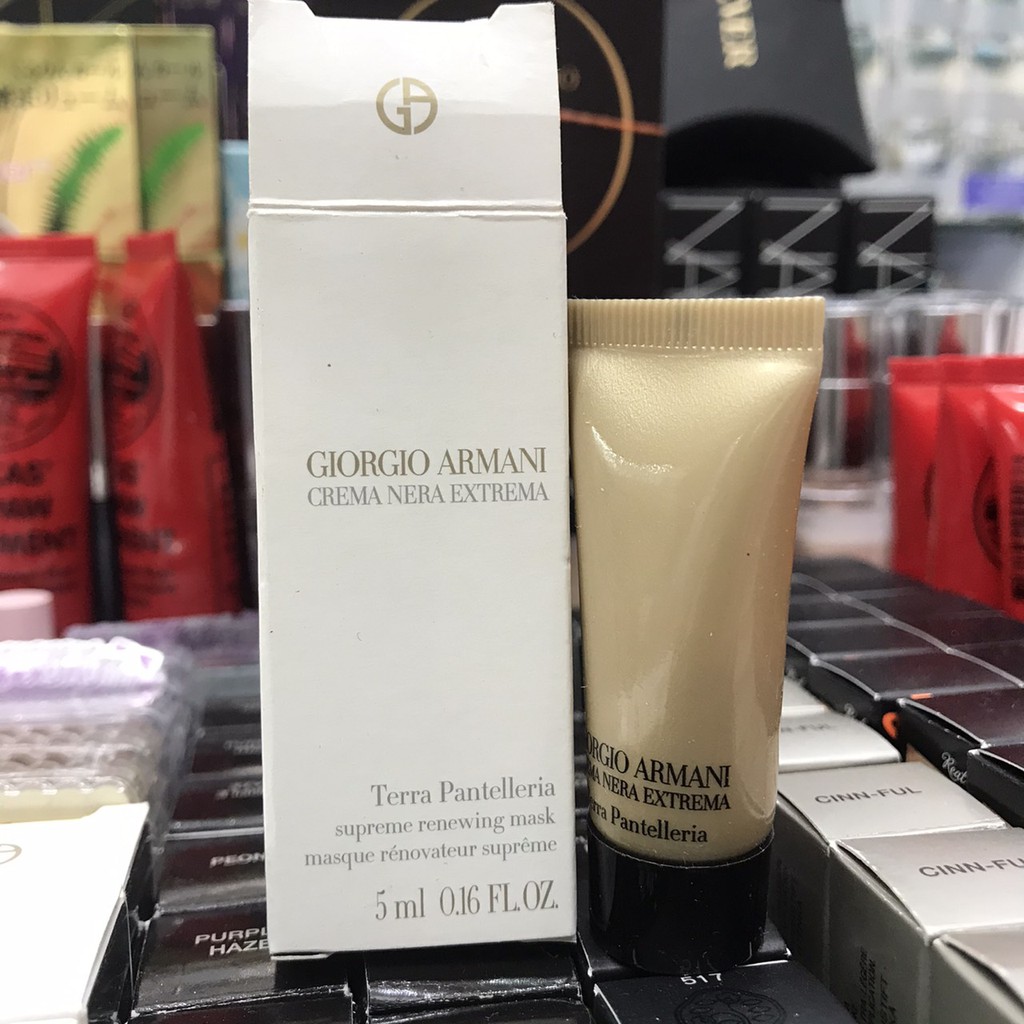 giorgio armani crema nera extrema terra pantelleria